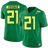 Oregon Ducks 21 Royce Freeman Apple Green Nike College Football Jersey Dzhi,baseball caps,new era cap wholesale,wholesale hats